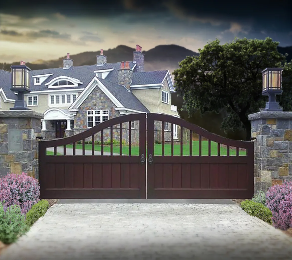 Wood Estate Gate