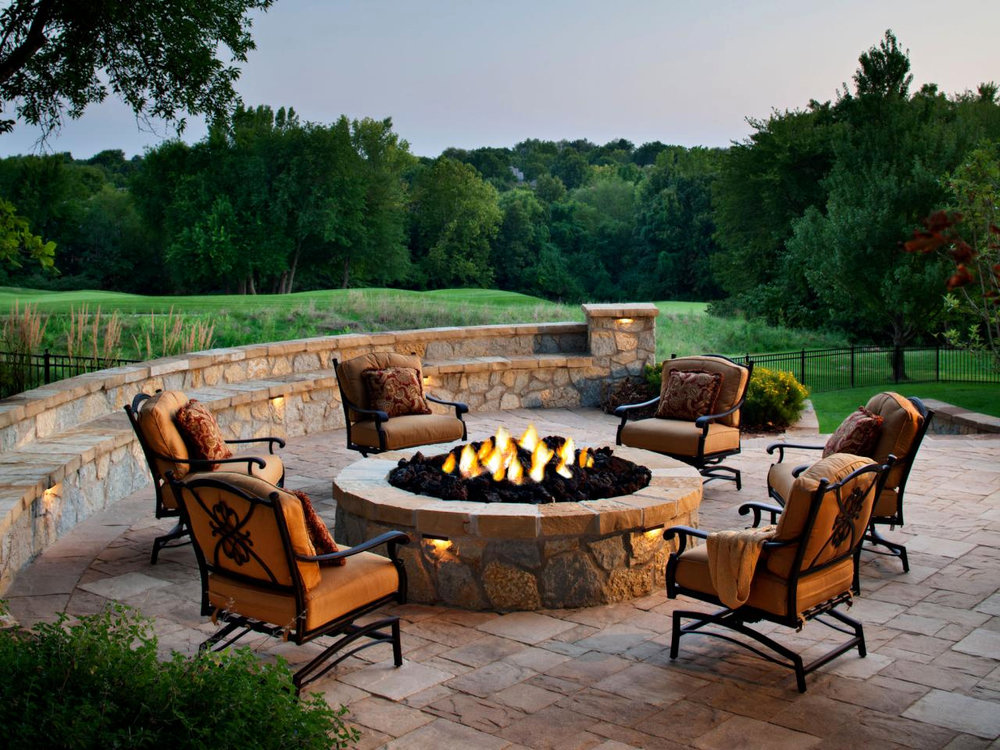 Outdoor Fire Pits Expand Outdoor Living in Madison, WI | Landscape Design  Cottage Grove WI - Patio, Driveway Middleton, Madison WI - Pond Waunakee WI