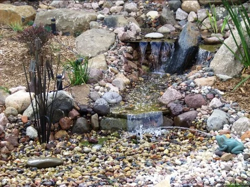 No need for a pond, this popular water feature offers all the benefits of moving water even in small spaces.