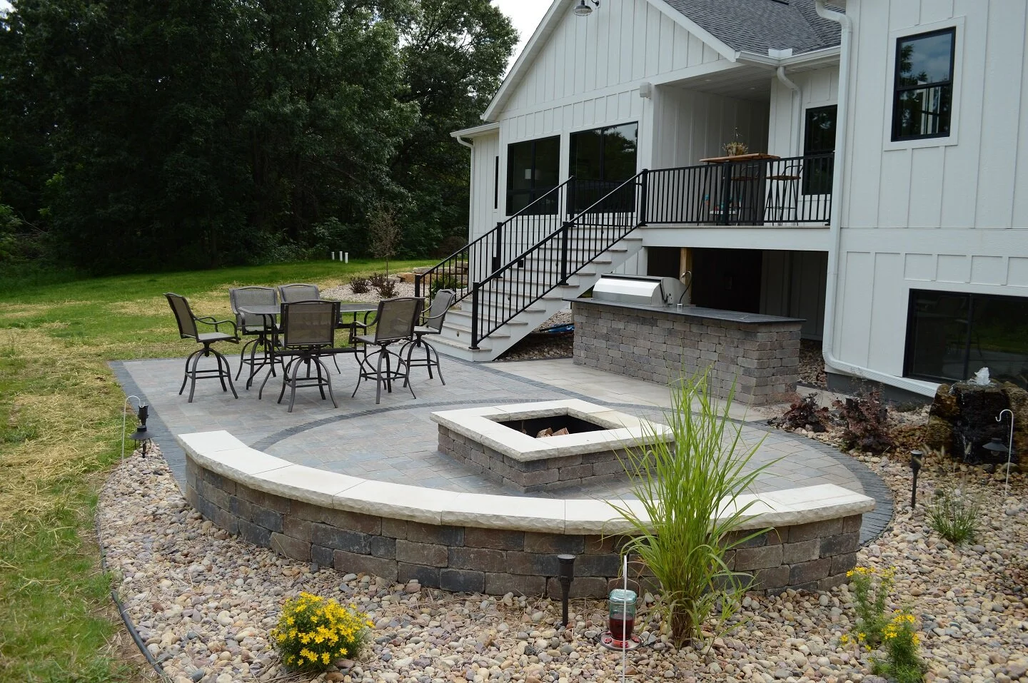 Unilock Contractor Madison Wi Patio Sun Prairie Wi