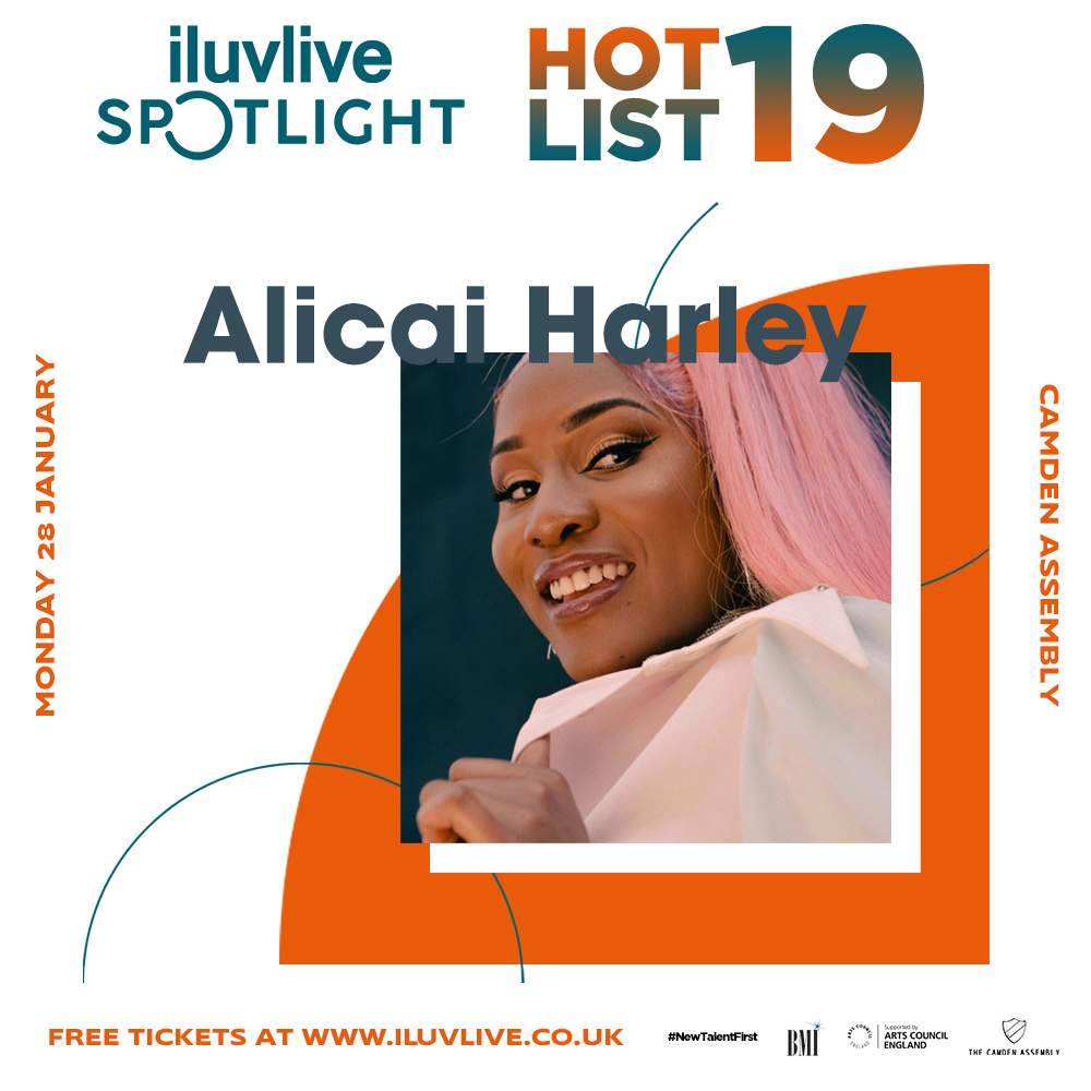 Alicai Harley Jamaican born Alicai is undoubtedly being recognized and picked up by the right people. This year she toured the UK with BBC Introducing, opened up The Red Bull Stage at Nottinghill Carnival and sold out her headline show at Nottinghill Arts Club. On top of this, Alicai had the opportunity to be a part of Brighton's The Great Escape festival, an amazing inauguration for emerging artists. Instagram: @alicaiharley