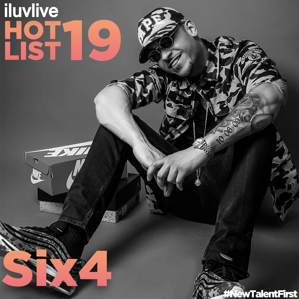 Six4 Six4 takes pride in his versatility, he raps and sings and focuses on making music mostly for the clubs. Since releasing his first video last year he has thousands views and his social media presence is growing daily. He has also received positive feedback from Grammy Notimated US star, P Diddy who believes Six4 to have "crazy potential”.