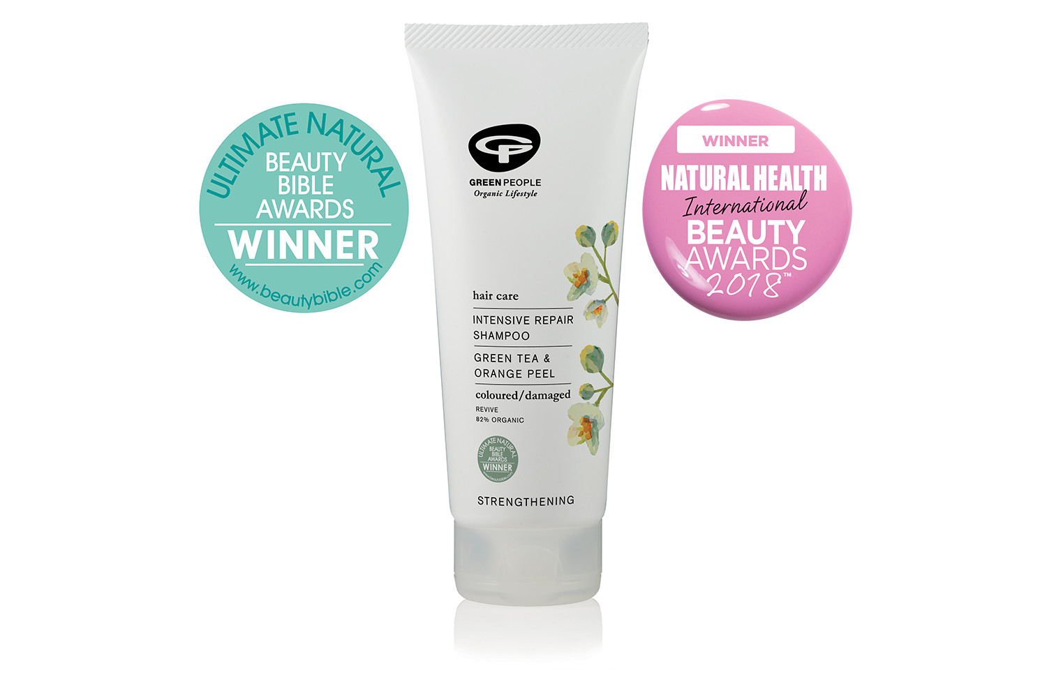 Green People Intensive Repair Shampoo award.png