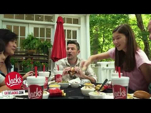 Jack's Mushroom Swiss Burger