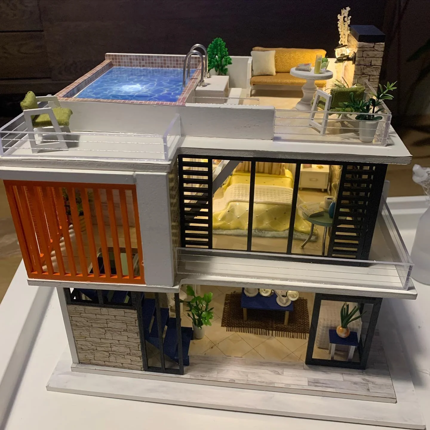 Tiny townhouse! Finally finished given we are in lockdown (nz) 🪴🏠

#tiny #townhouse #tinyhouse #mini  #miniature