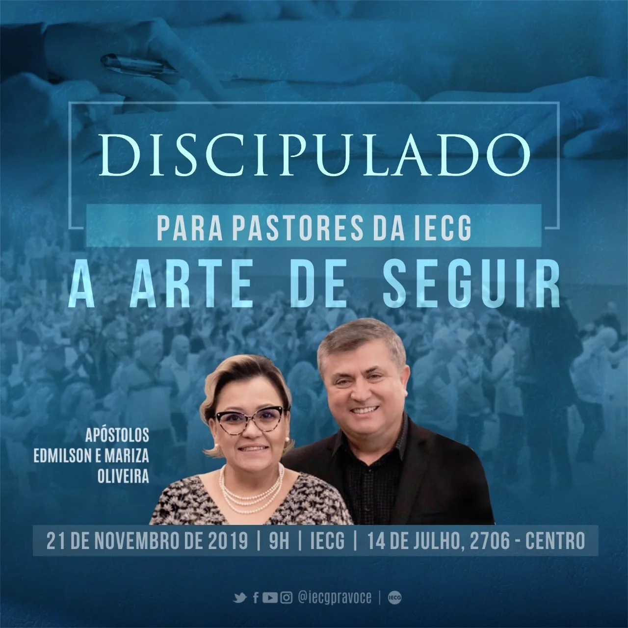 Discipulado para Pastores da IECG - 09h - IECG Centro