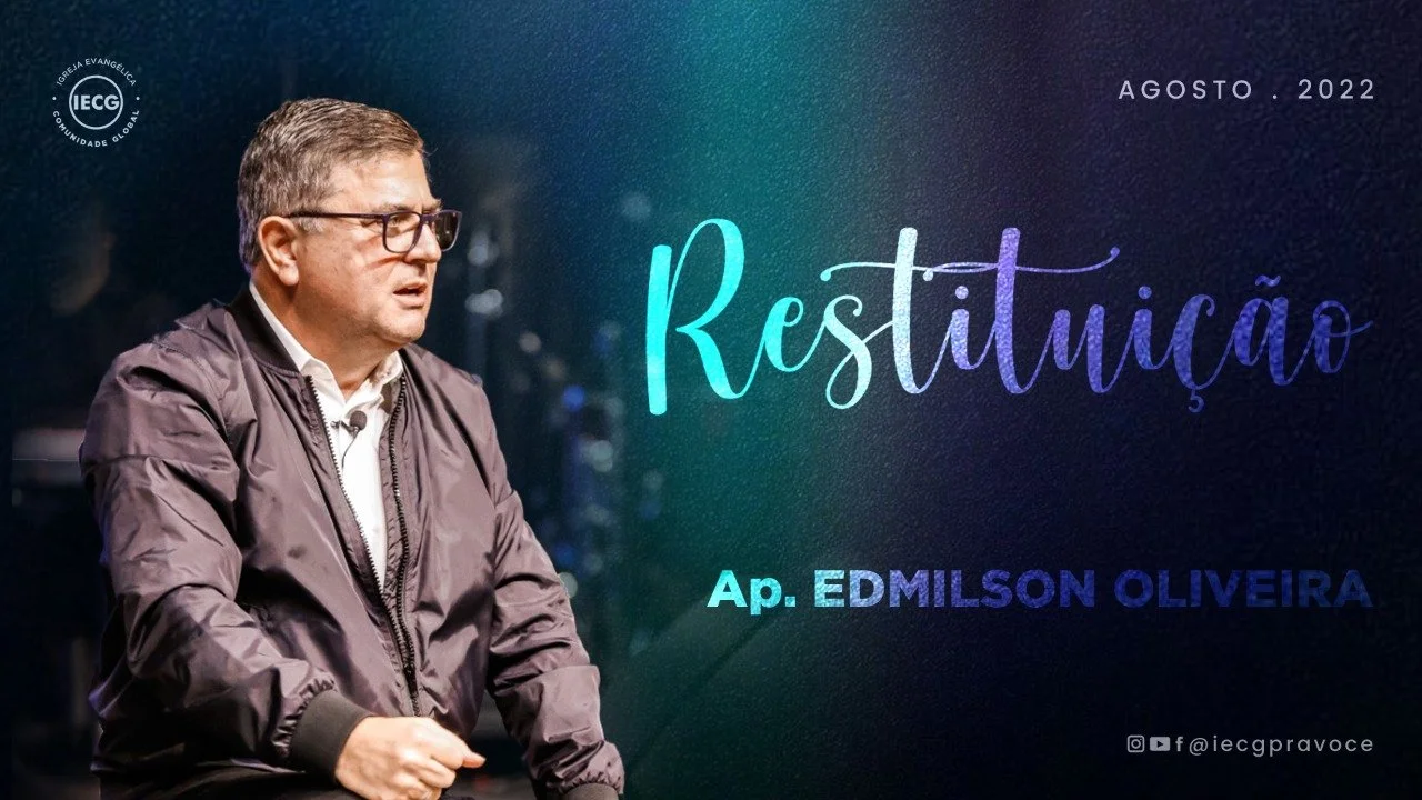 Restituição - Ap. Edmilson de Oliveira