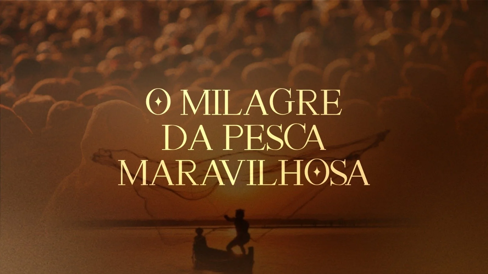 O milagre de Jesus - O Milagre da pesca maravilhosa - Ap Edmilson