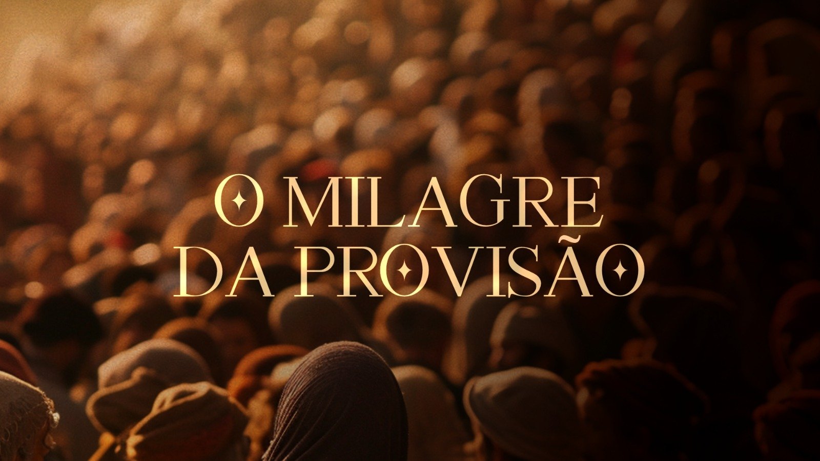 Os milagres de Jesus - O milagre da provisão - Ap. Edmilson