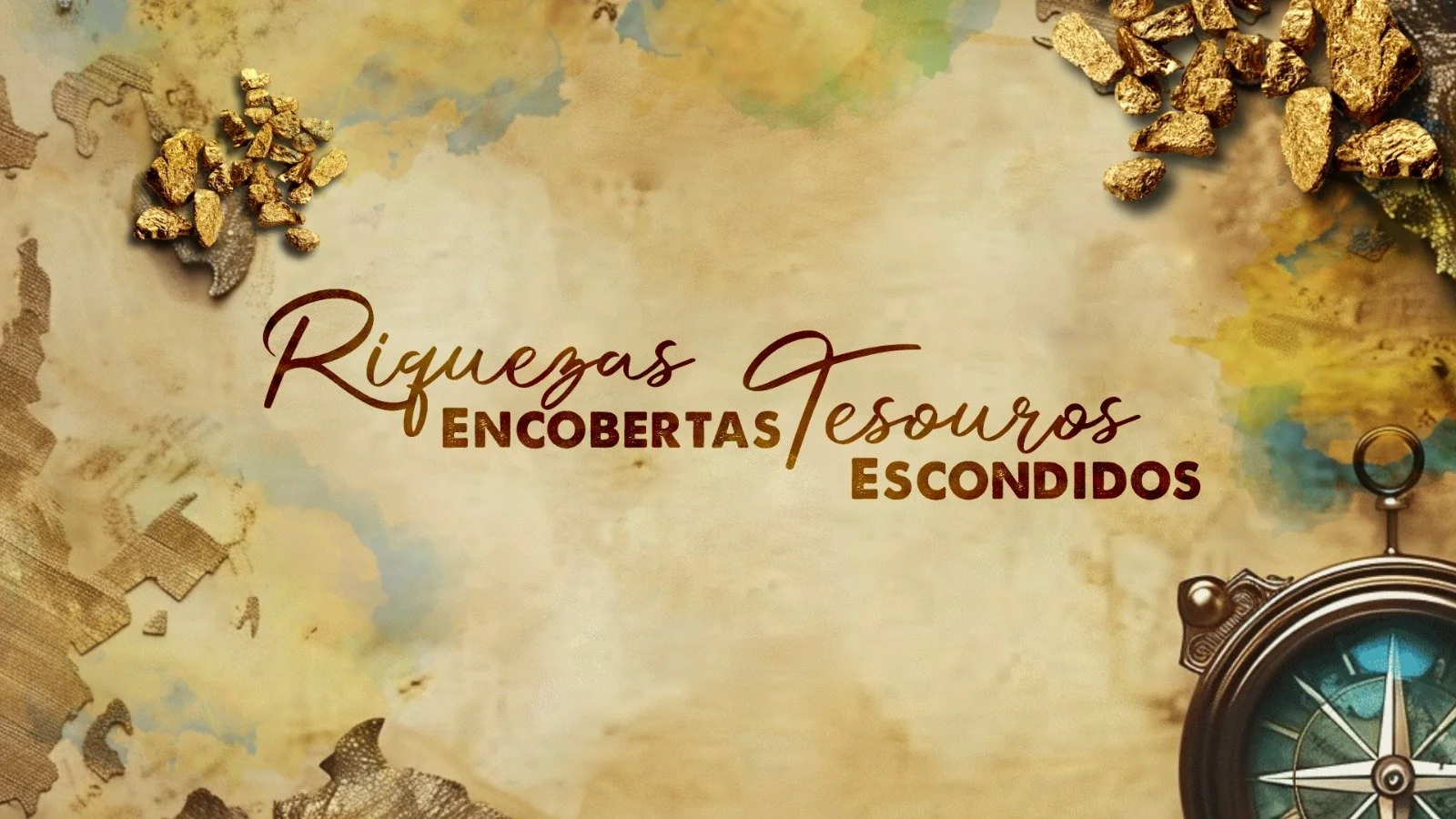 Riquezas encobertas tesouros escondidos - Pr Aldo Giovanni