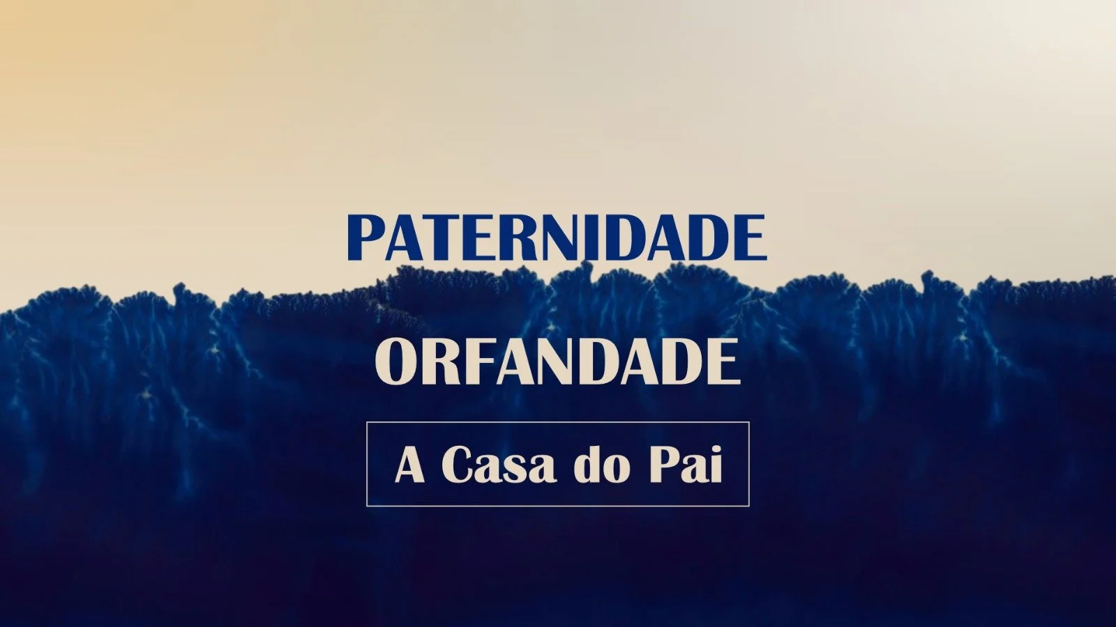 Paternidade X Orfandade - A casa do Pai - Pr Aldo Giovanni