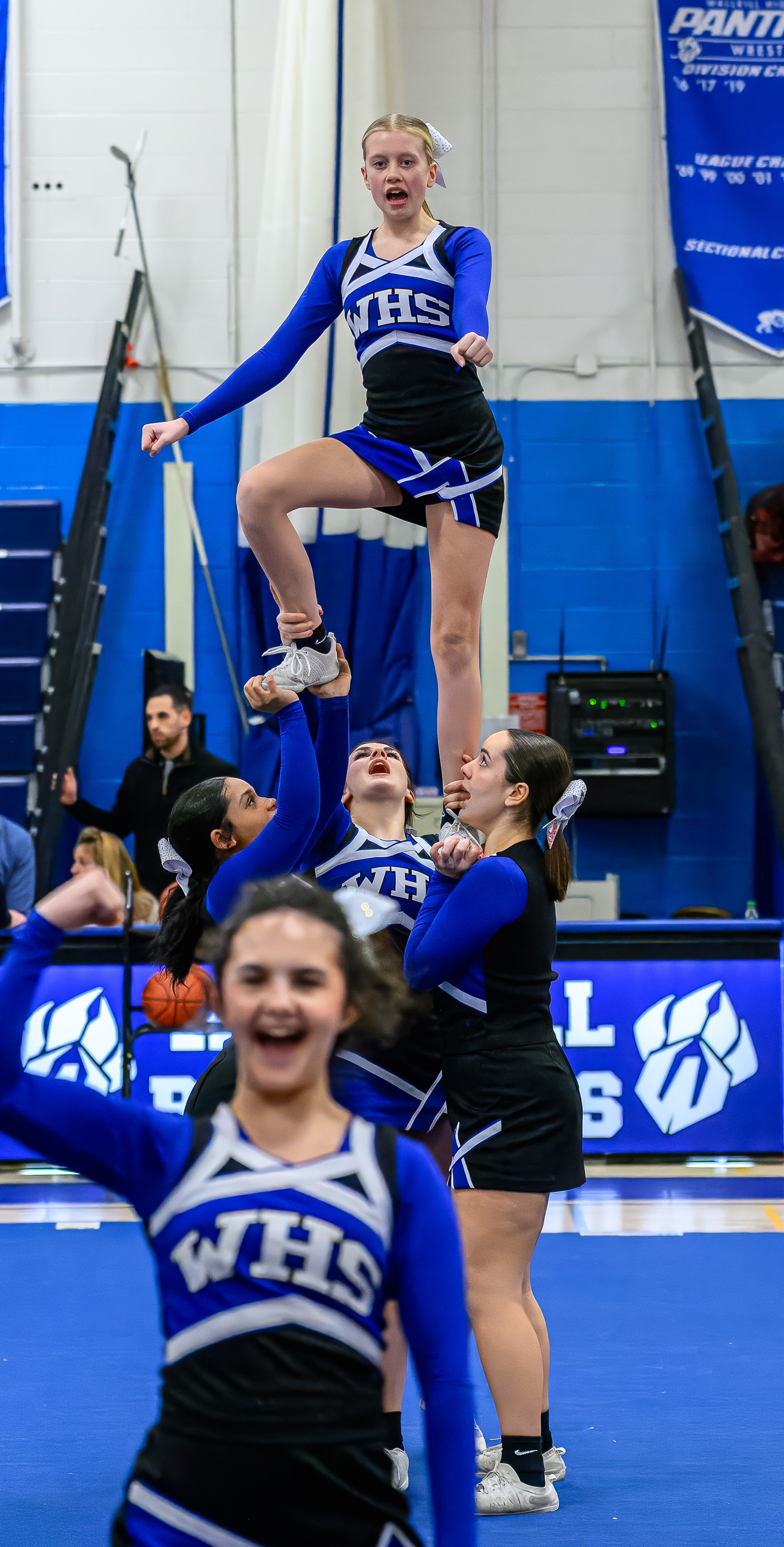 2025-02-07 Spirit Cheer for Boys Varsity Basketball vs. Our Lady of Lourdes-39.jpg