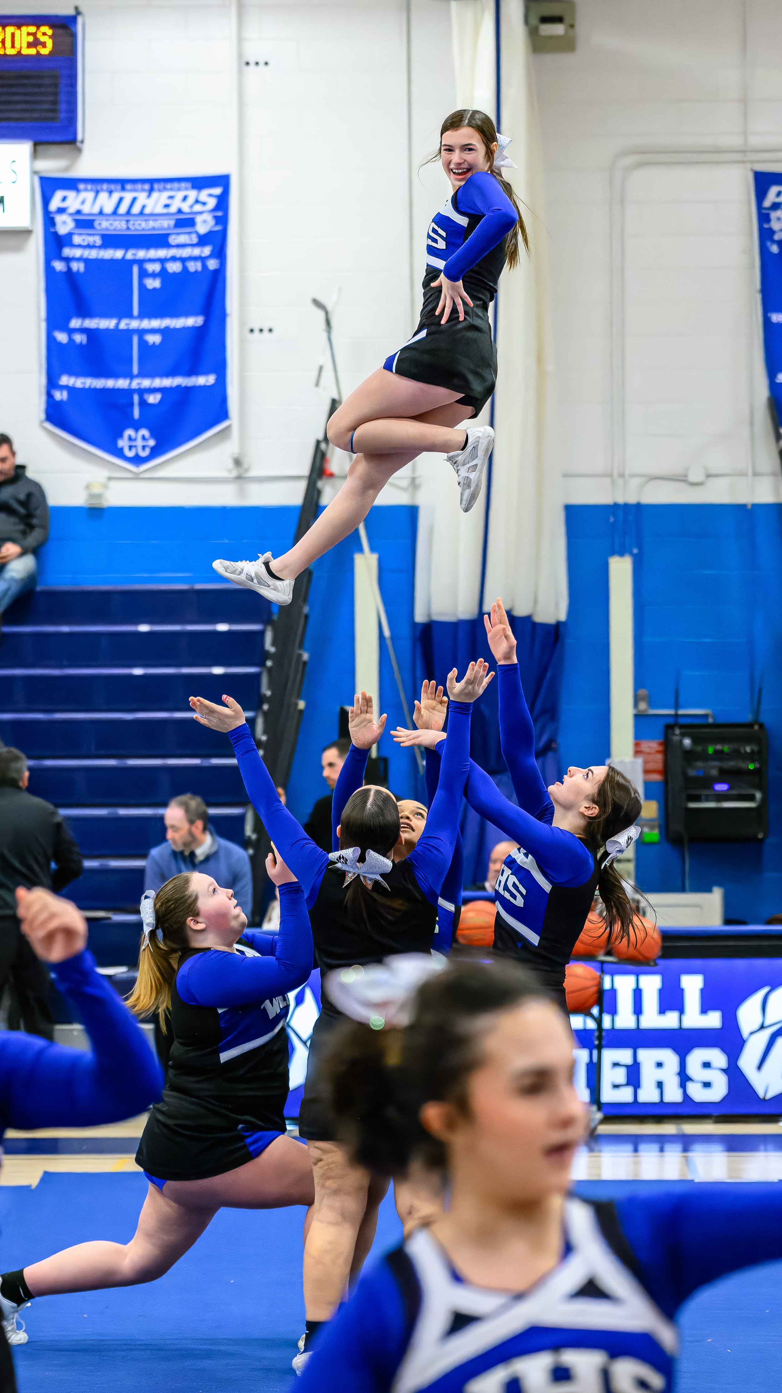 2025-02-07 Spirit Cheer for Boys Varsity Basketball vs. Our Lady of Lourdes-43.jpg