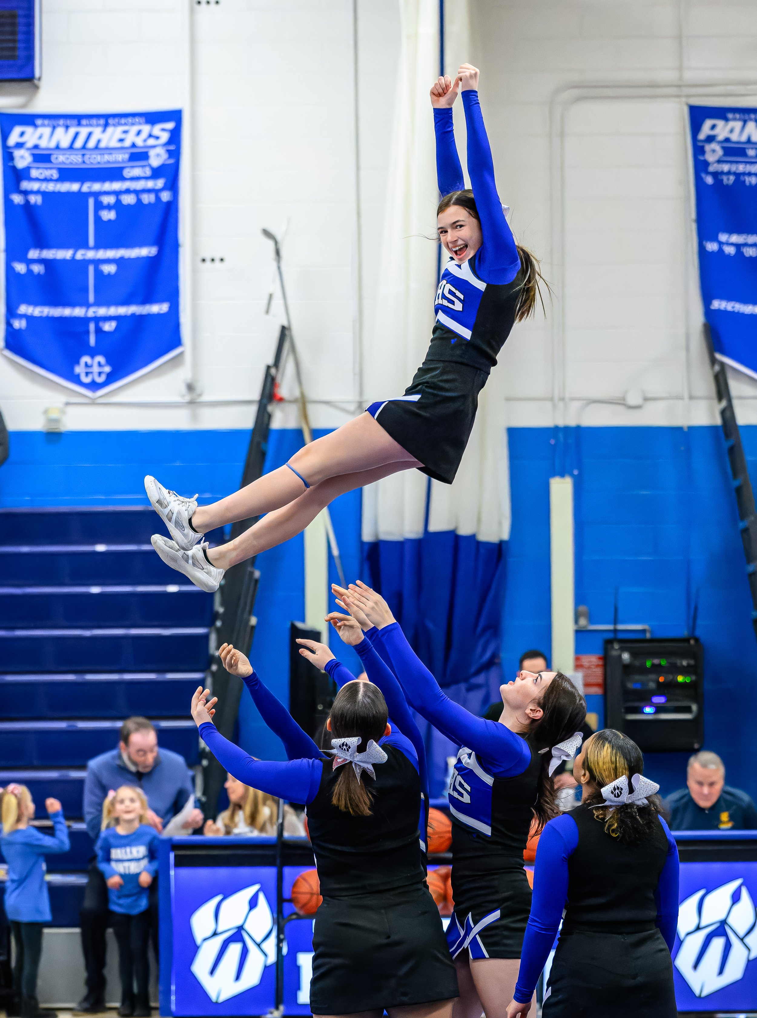2025-02-07 Spirit Cheer for Boys Varsity Basketball vs. Our Lady of Lourdes-48.jpg