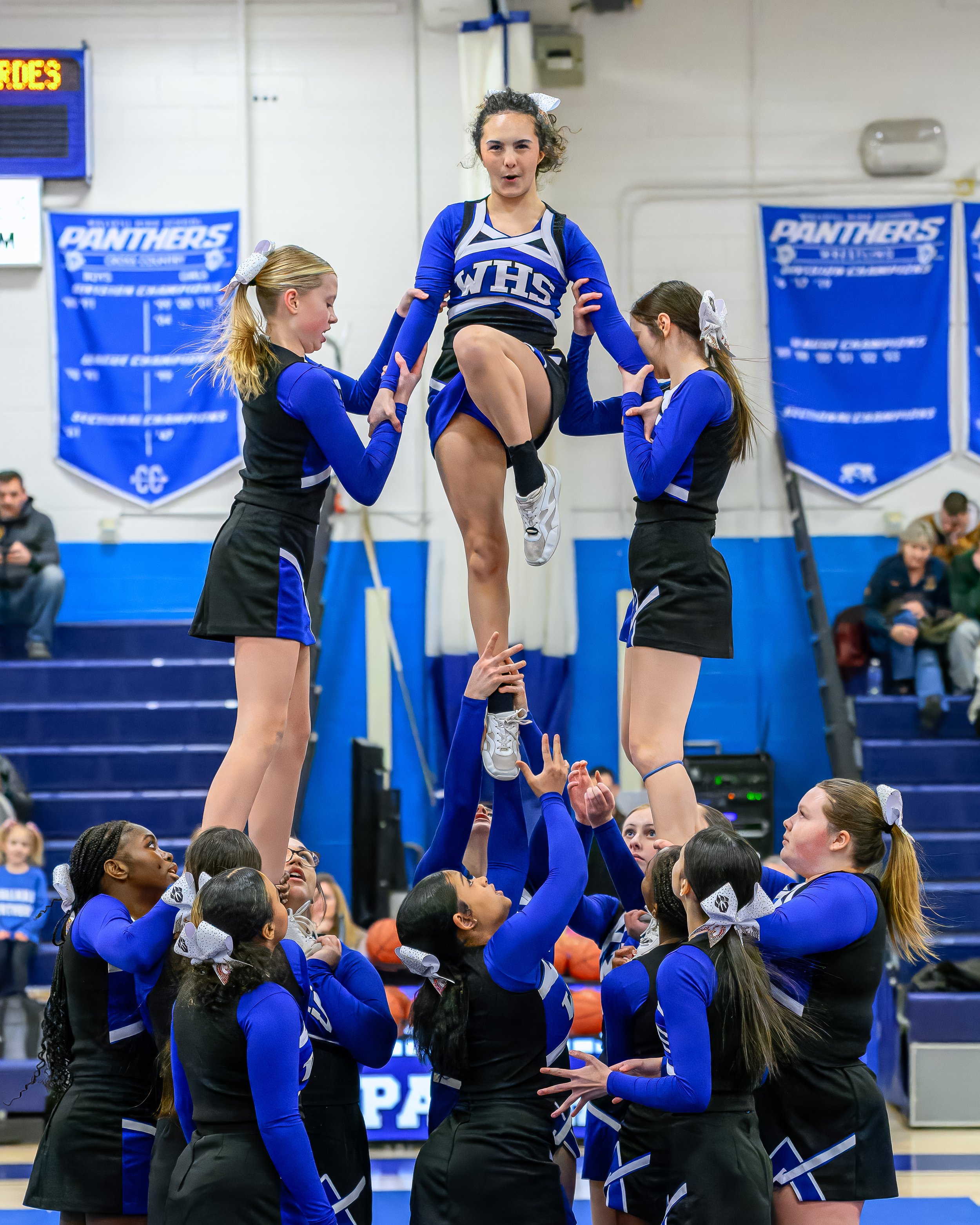 2025-02-07 Spirit Cheer for Boys Varsity Basketball vs. Our Lady of Lourdes-57.jpg