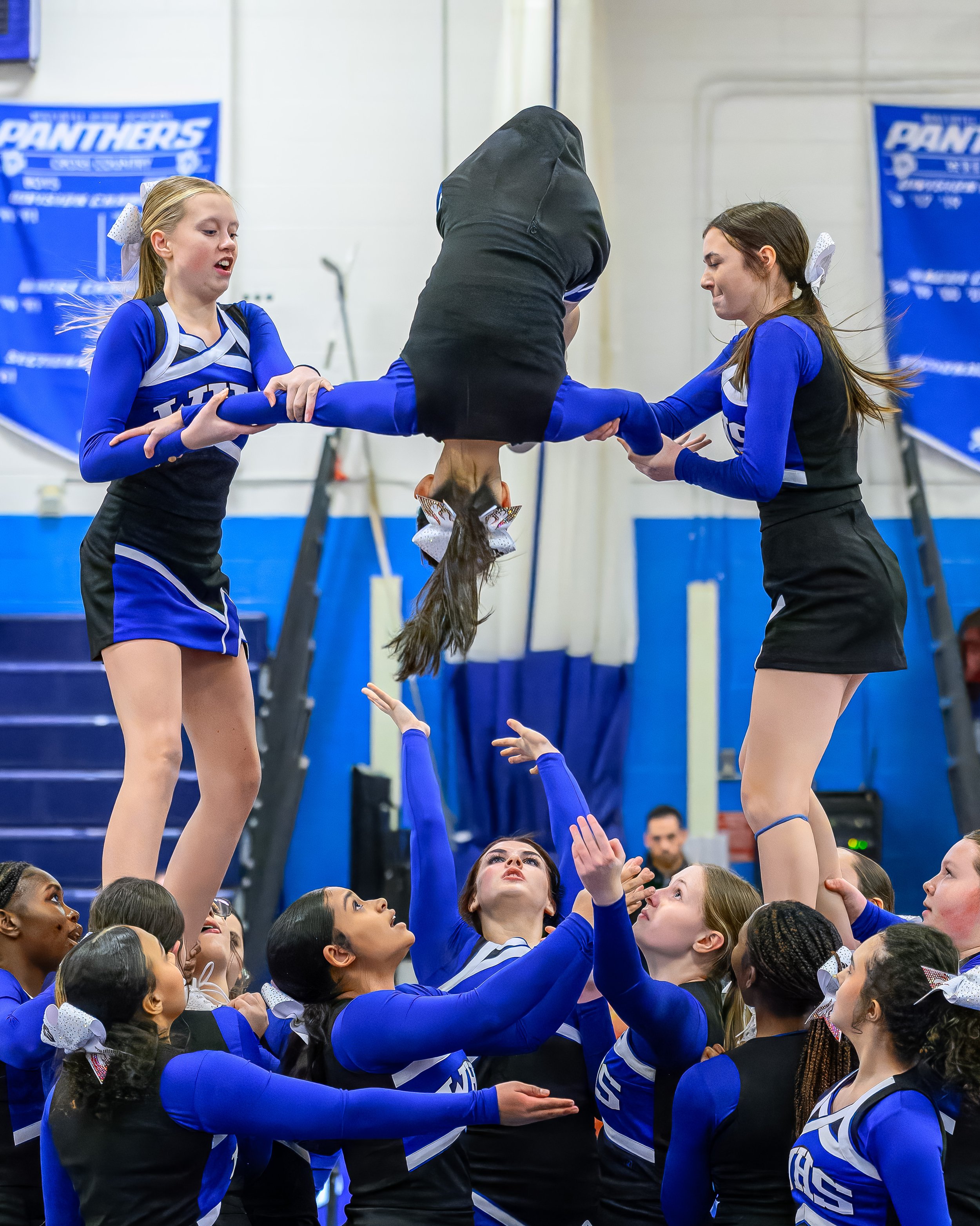 2025-02-07 Spirit Cheer for Boys Varsity Basketball vs. Our Lady of Lourdes-60.jpg