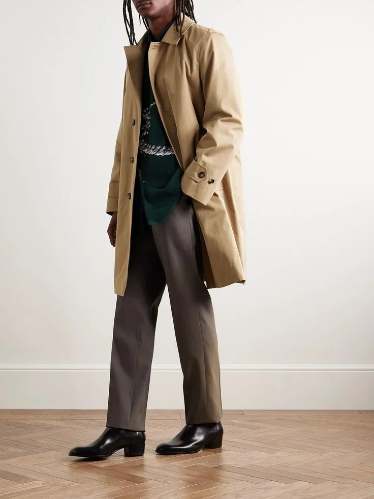 Burberry - Cotton-Gabardine Trench Coat - Brown - IT 50.jpeg