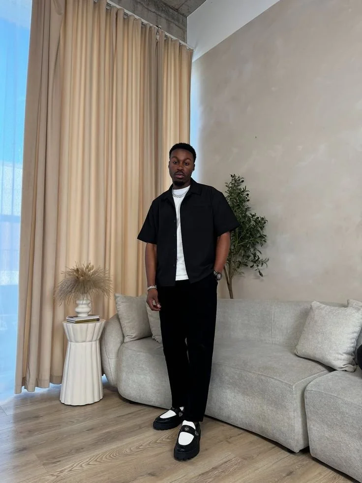 Loafers game strong , outfit on point_ Walking art….jpeg