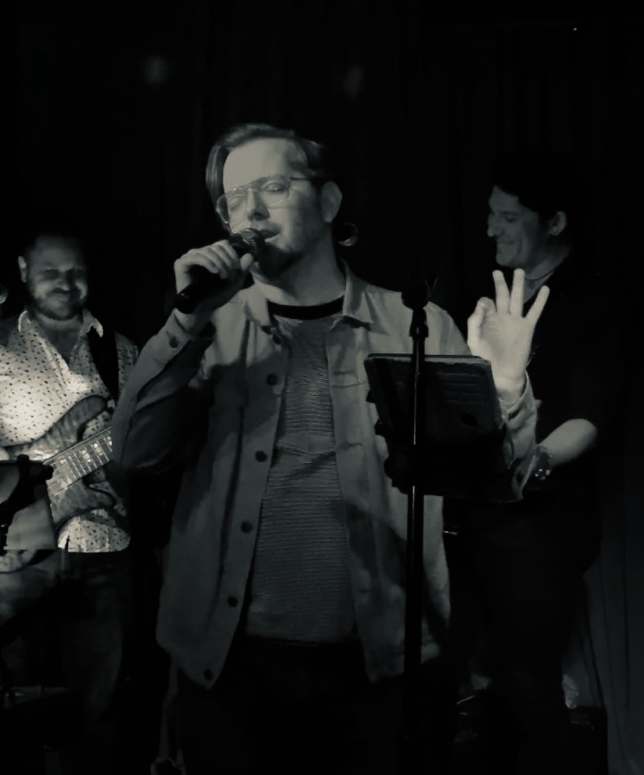 Epic night doing some Live Band Karaoke with members of my March Karaoke Class. So proud of everyone for rocking it out and so glad you could join for this reunion. Thanks to @babygrandnyc for having such a kickass band and welcoming environment. 

N