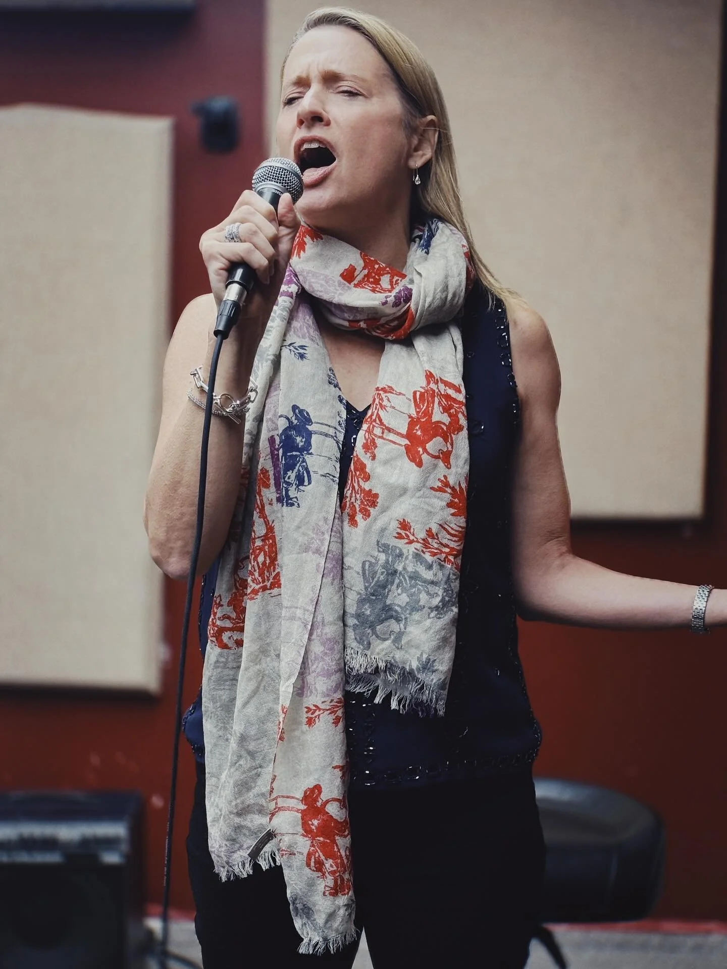 Some shots from our Studio Showcase rehearsal this morning. Everyone has been working so hard these past few months to put on a great show. I&rsquo;m so proud of each of the 15 singers who participated.