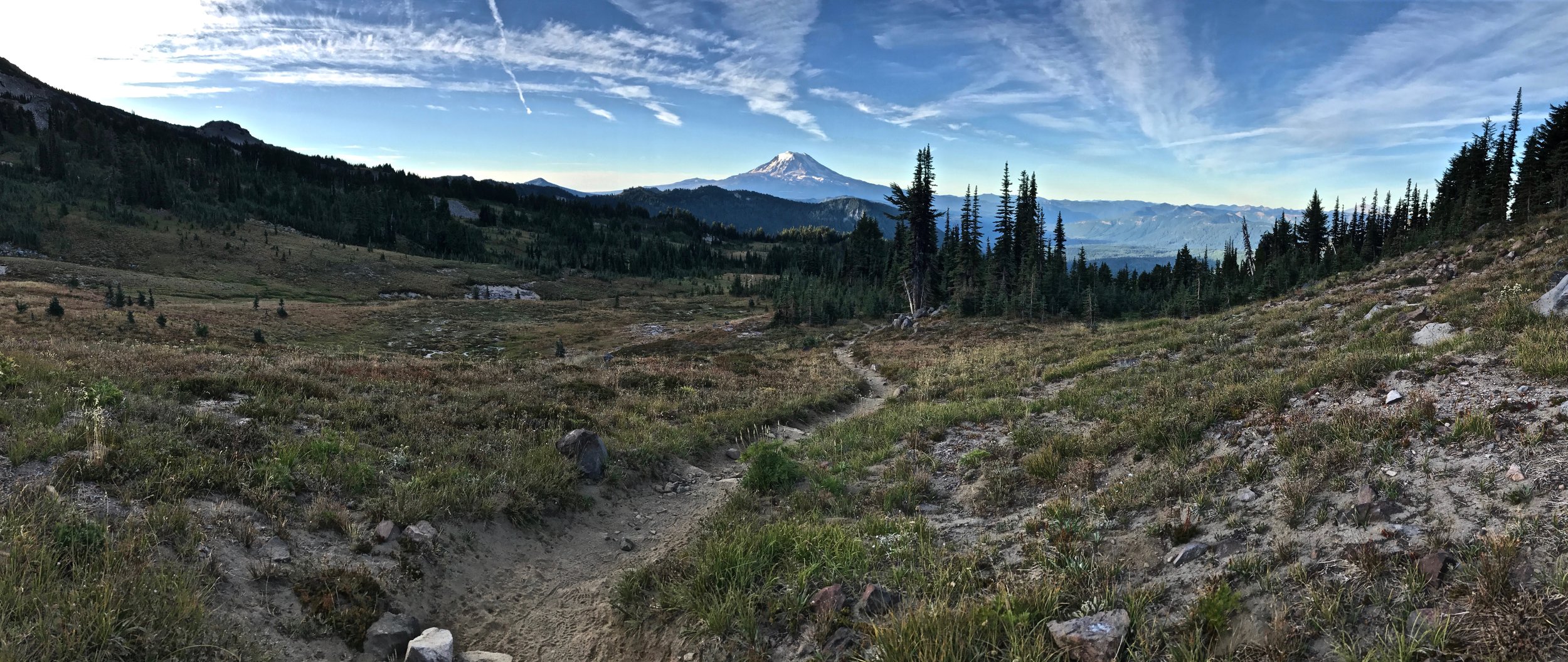 Following the trail to Mt. Rainier!