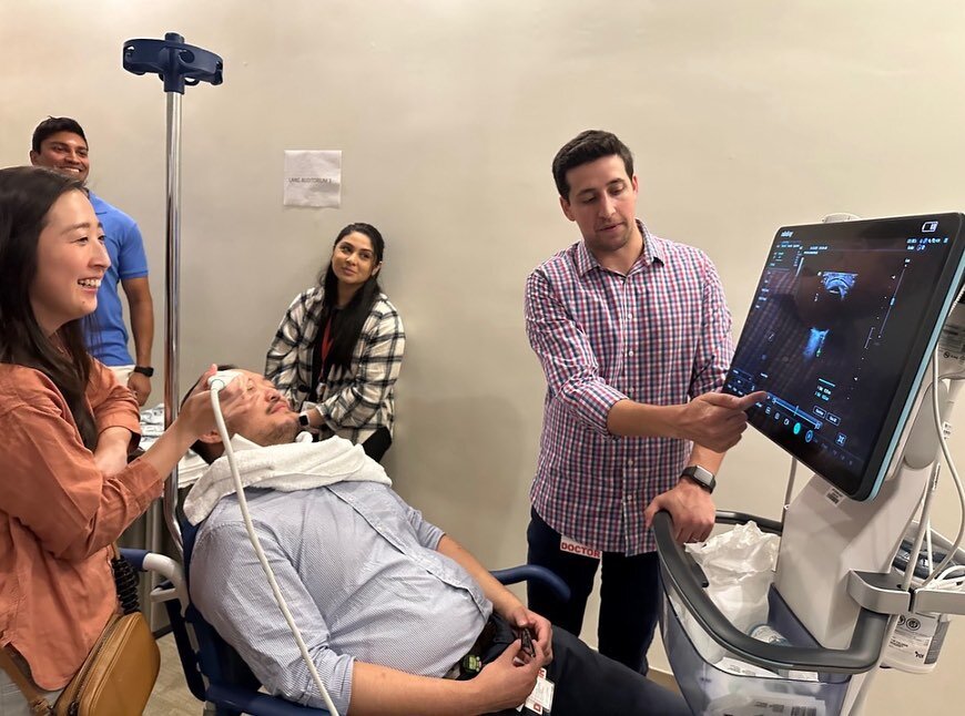 This past week @bkmethodist.em @nypemcorcol and our own EM residents got to take part in HYPE! NYP EM Enterprise High Yield POCUS education day. Thank you to the ultrasound and simulation faculty, and to the rest of our faculty for their efforts for 