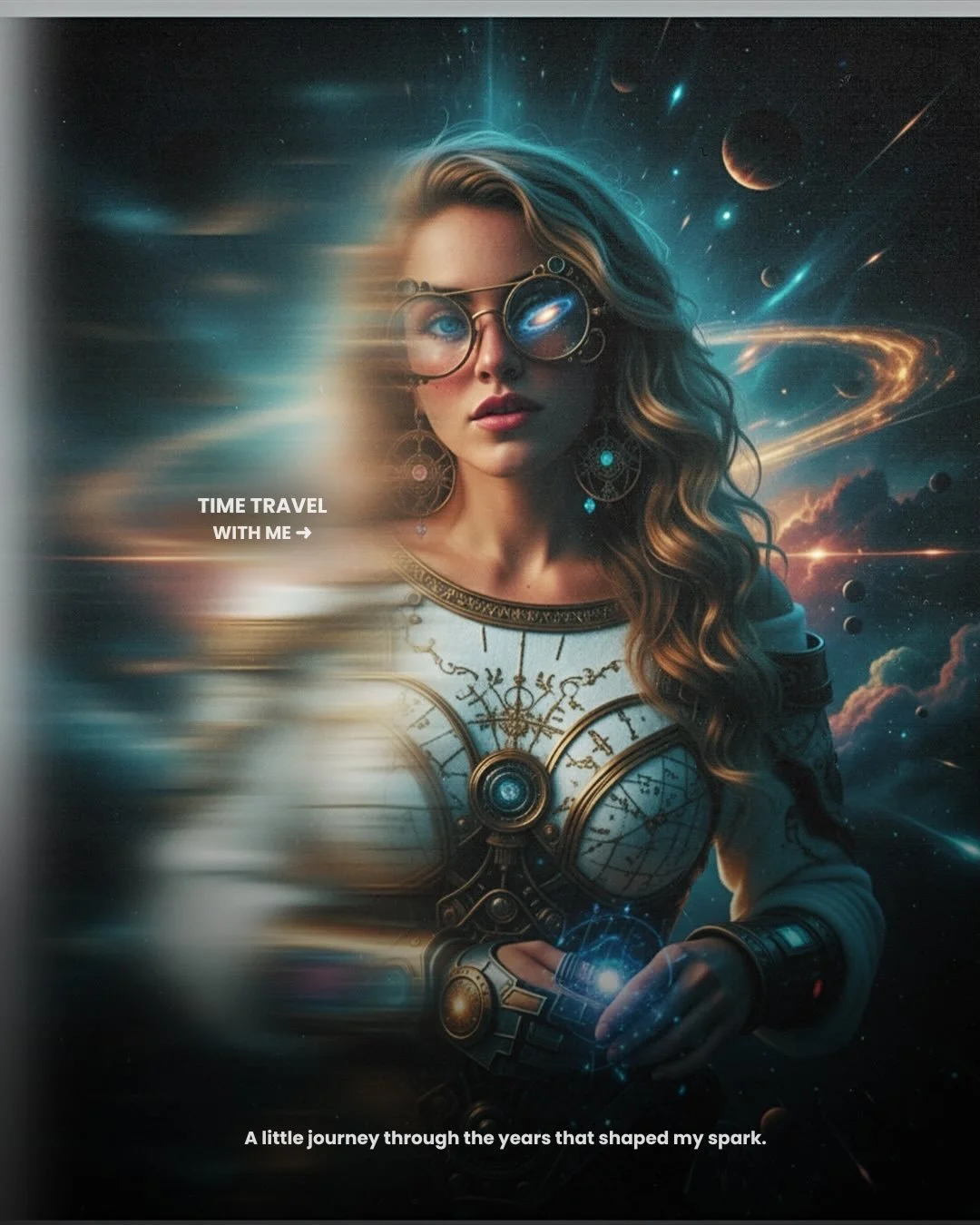 TIME TRAVEL WITH ME 🕰️✨A little trip&hellip; year by year 😍✨Q. Which year of your life shaped you the most? Fav year so far?? &bull; Day 19/100 

A small time travel moment 🚀💫🌟

2015 ⭐️ Quiet beginnings. Soft light, soft confidence.

2016 ⭐️ Fin