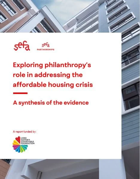 Exploring philanthropy's role in addressing the affordable housing crisis