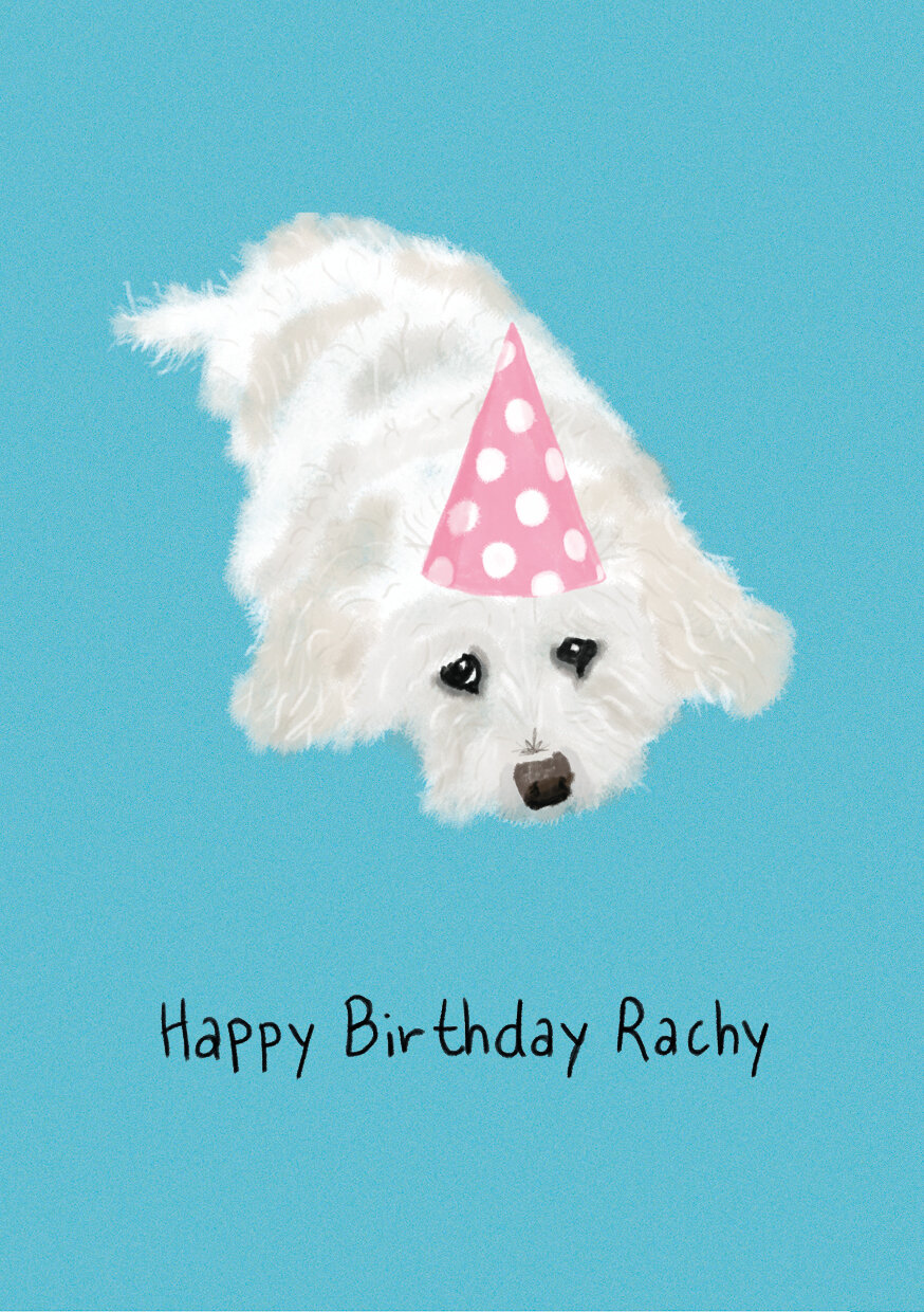 ILLUSTRATED BIRTHDAY CARD