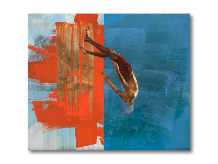 Acrylique sur toile - Dim. 100x120cm