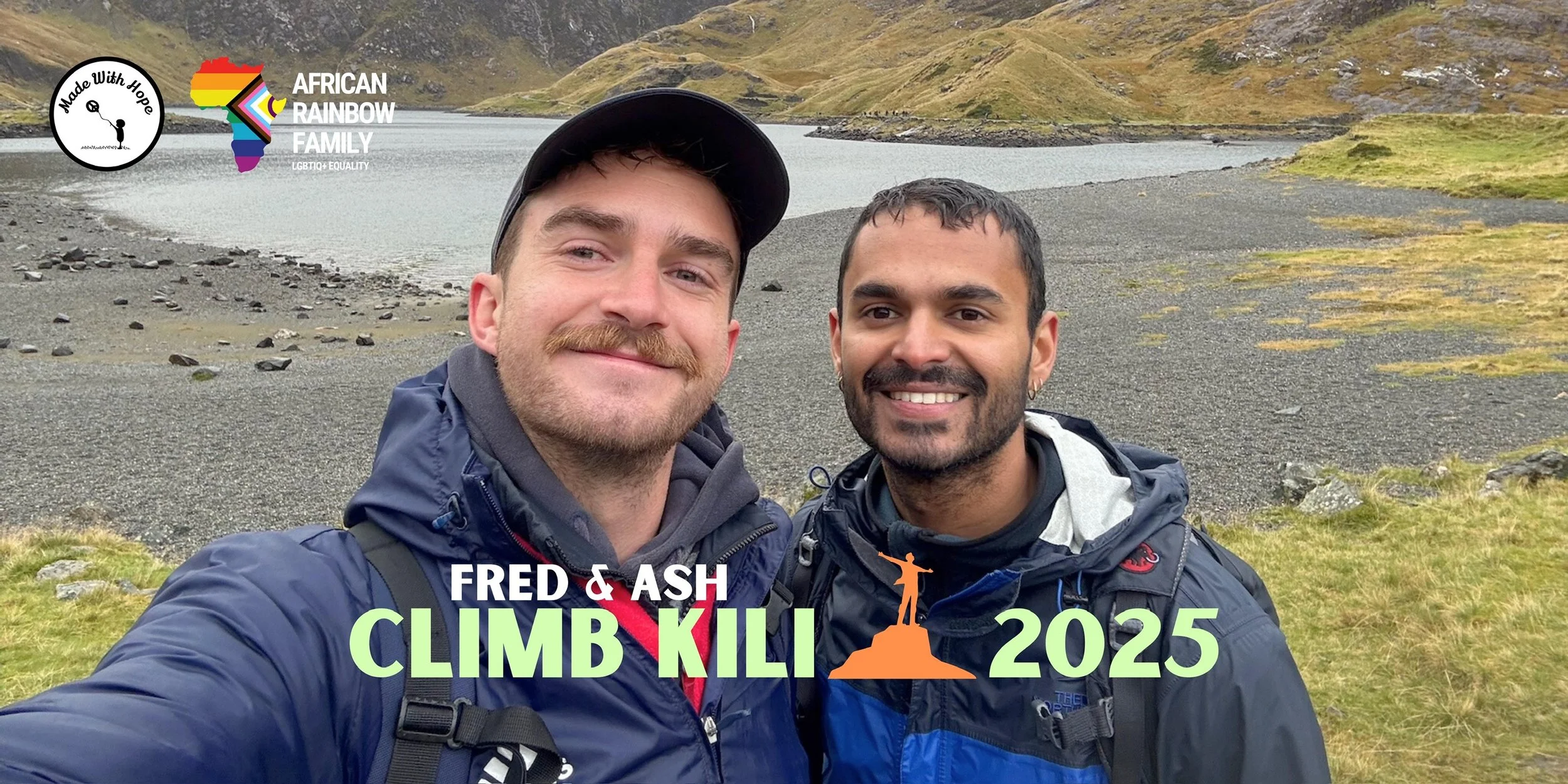 Fred and Ash Climb Kilimanjaro