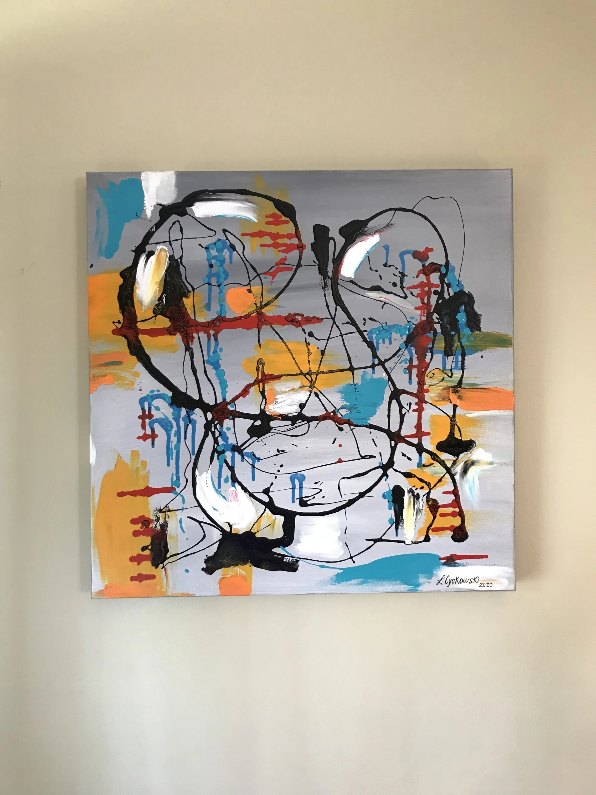 SOLD Original Art Abstract 