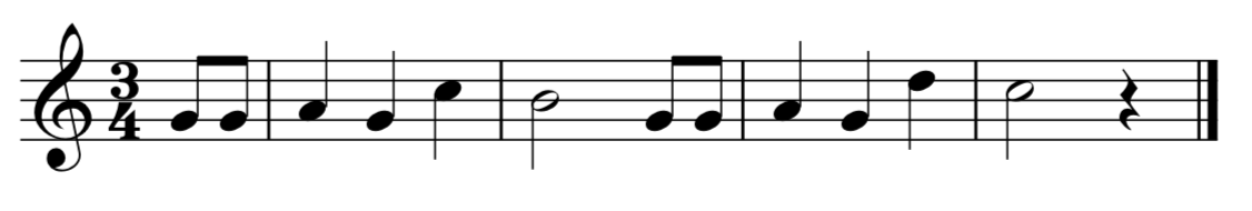 Happy Birthday - now with the correct notes!