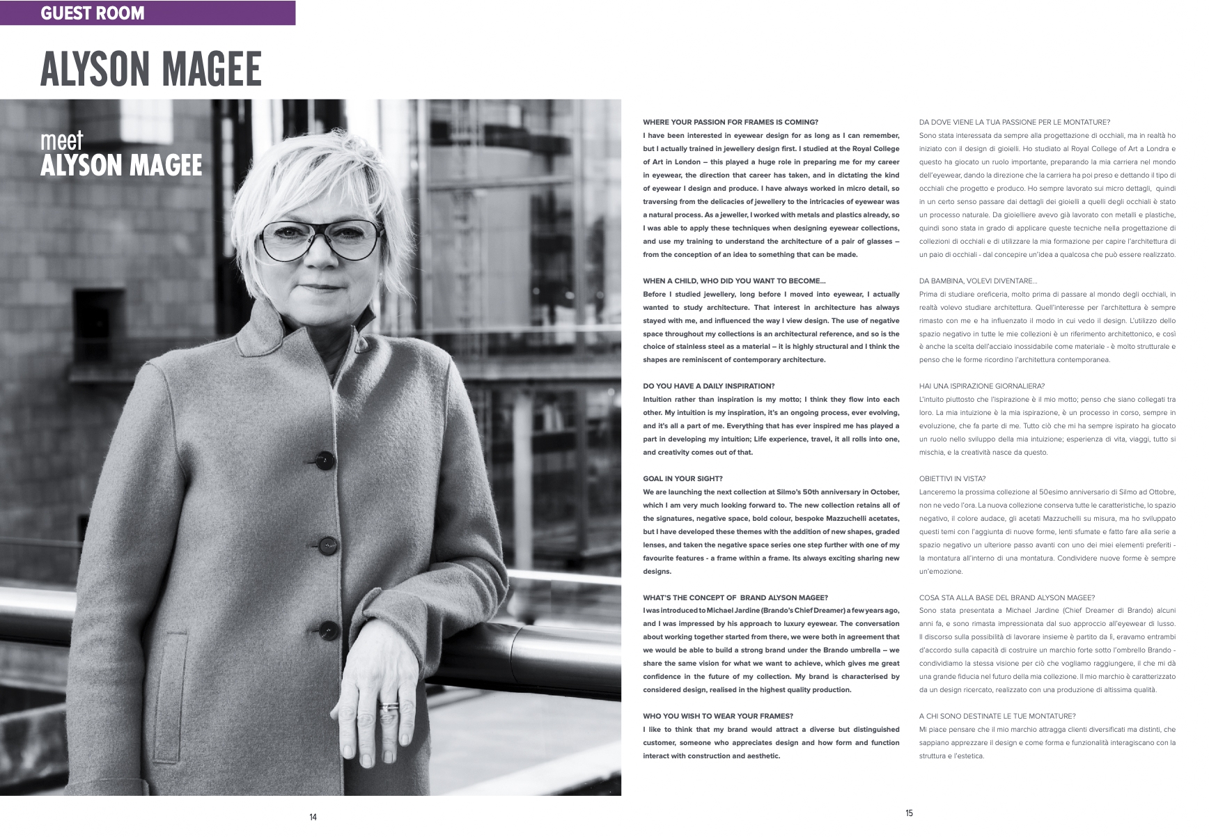 ALYSON MAGEE BLINK INTERNATIONAL, OCT EDITION 17 @ALYSONMAGEE
