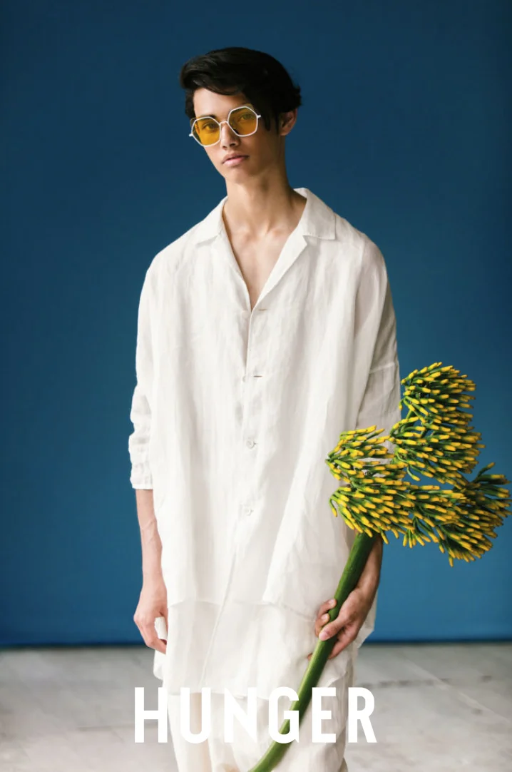 YOHJI YAMAMOTO HUNGER ’MODERNISM MEETS ROMANCE’ CAMPAIGN LAUNCH FEATURE PFW SEPT 18