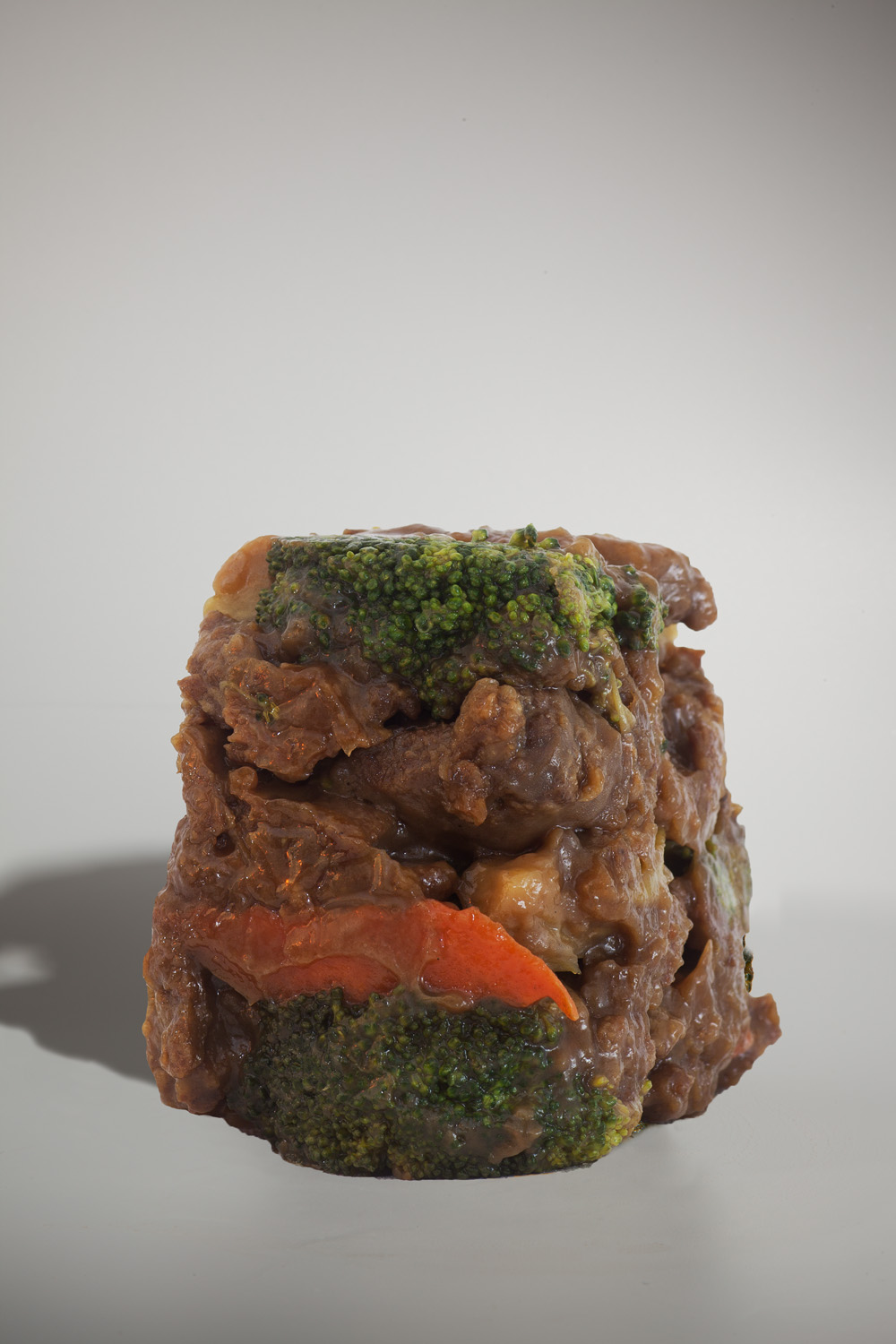  Beef and Broccoli #1, 10”x15”, Archival Inkjet Print, 2011.  芥蘭牛一號，25x38公分，無酸微噴藝術紙，2011。 