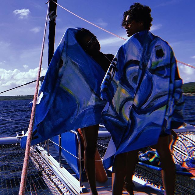 Smooth Caribbean cruising.
&bull;
&bull;
&bull;
&bull;
&bull;
&bull;
&bull; #ialdesign #insta #beachtowel #catamaran #yacht #yachtlife #beachlife #islandlife #caribbean #beauty #design #style #outdoors #sunset #bluesky #pictureoftheday #instadaily #b