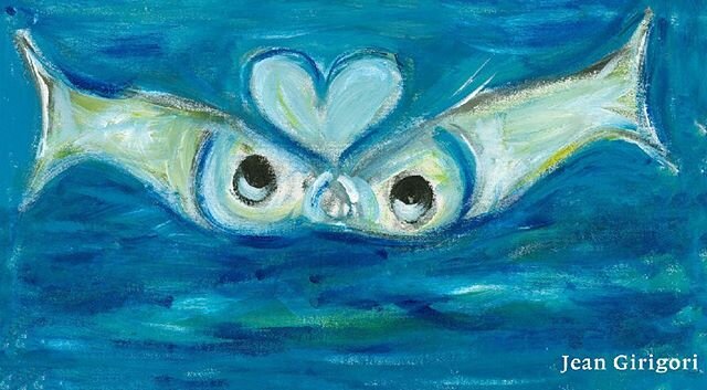 Two fish in love

Jean Girigori directly expresses the love between two individuals in this design. The different shades of blue depict the colors of the Caribbean ocean. &bull;
&bull;
&bull;
&bull;
&bull; #ialdesign #beachtowel #travel #lifestyle #f