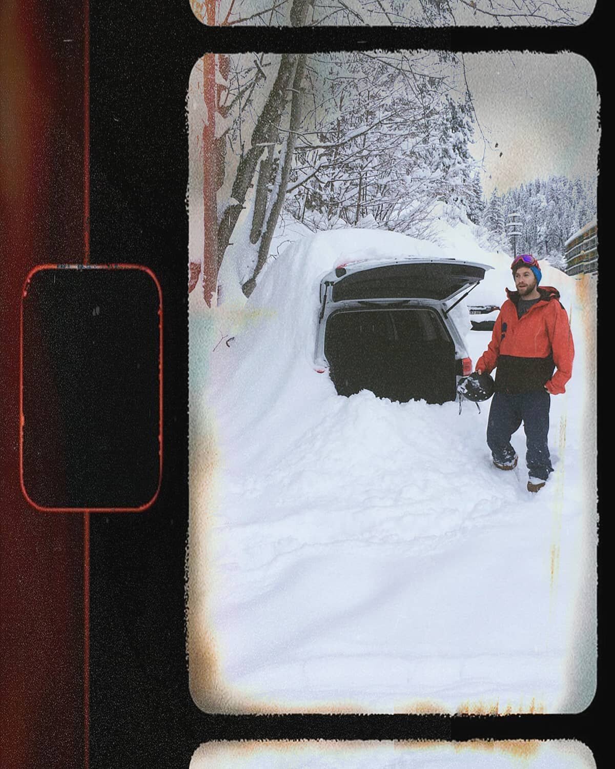This happened overnight..
One of the joys of shooting freestyle ski and snowboard competitions is the occasional magic day that a contest get canceled from heavy snowfall and work turns into a powder day with the crew. 
.
.
.
.
.
.
.
#reddigitalcinem
