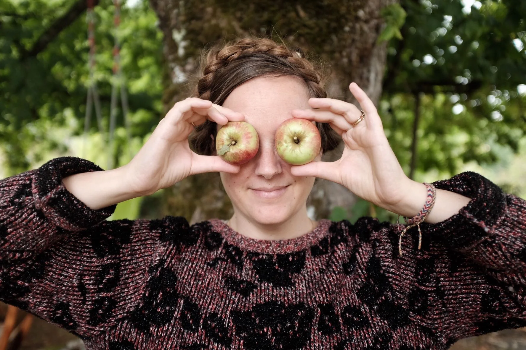 Tilia seeds, apples and Alejandro Zambra