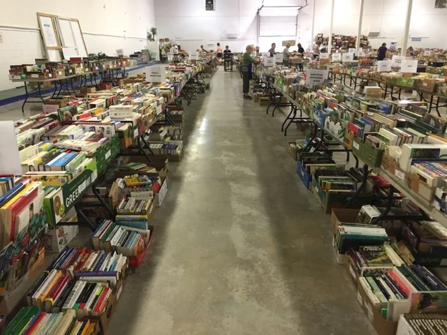 Our trusty volunteers quickly turned that into this.