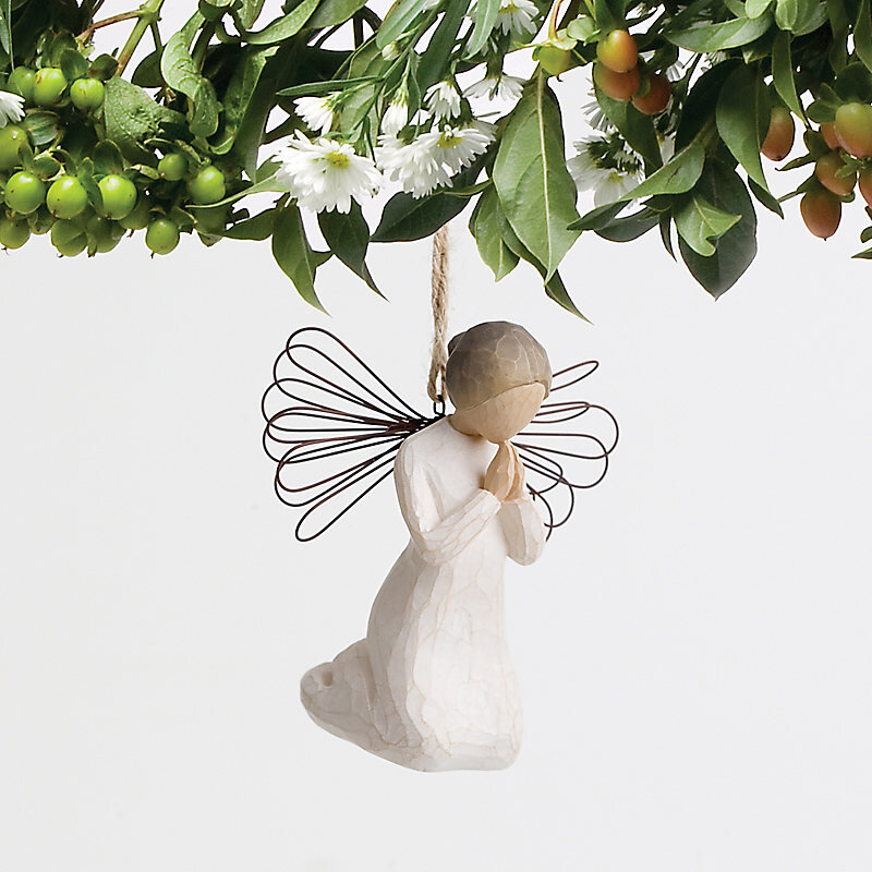 "Angel of Prayer" Ornament Willow Tree