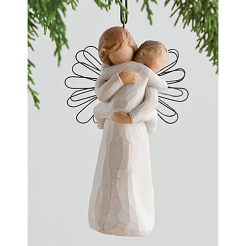 "Angel's Embrace"  Ornament Willow Tree