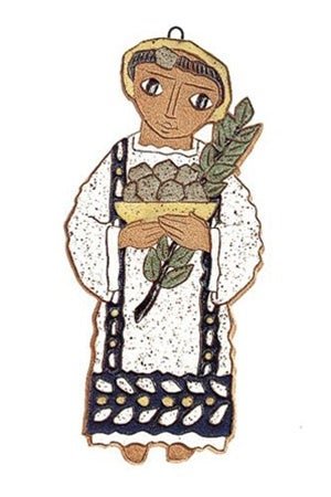 Ceramic St Stephen 9" 