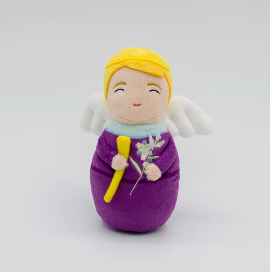 Mini Saint Gabriel the Archangel Plush Doll