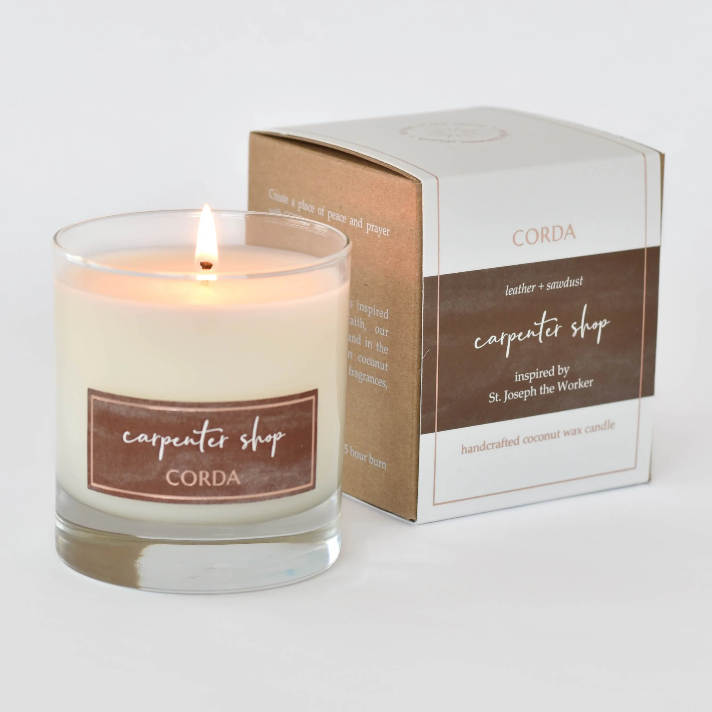 Carpenter Shop 1 (lit, front of box) Joseph the Worker CORDA candle.jpg