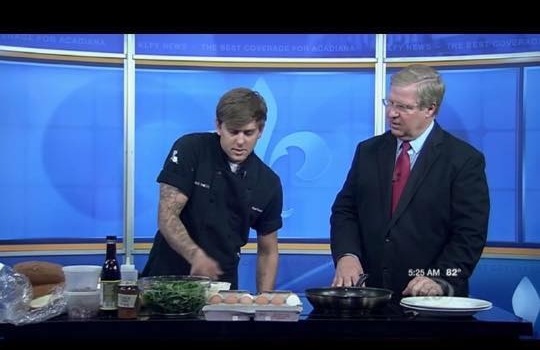 Chef Ryan Trahan live cooking Demo