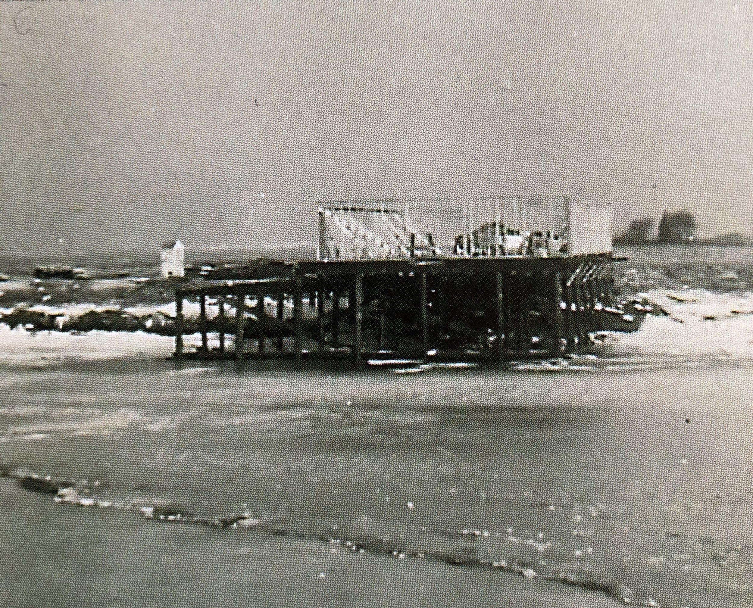 Construction of the fish house began 12/31/1943