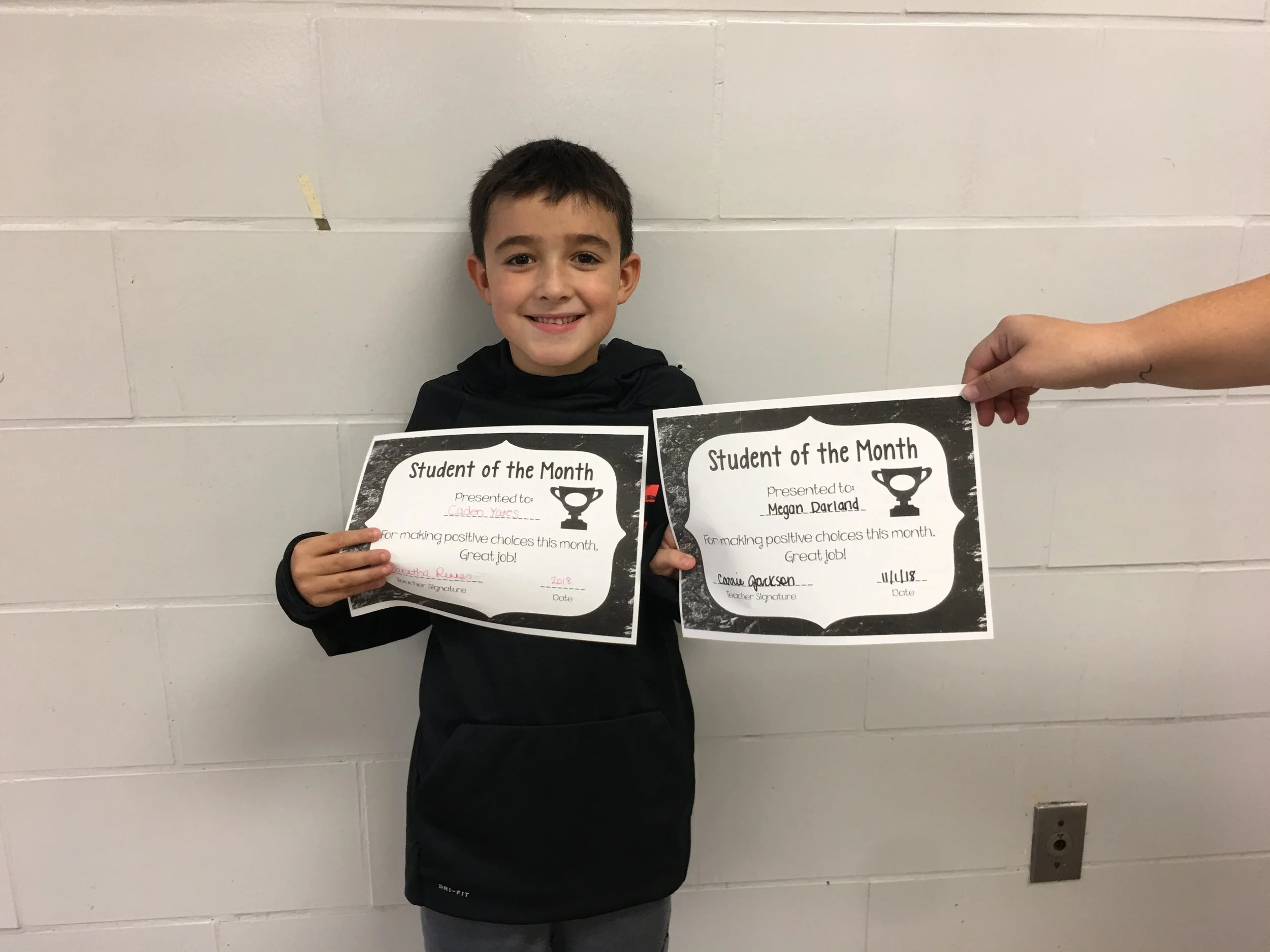 Fall Student Awards