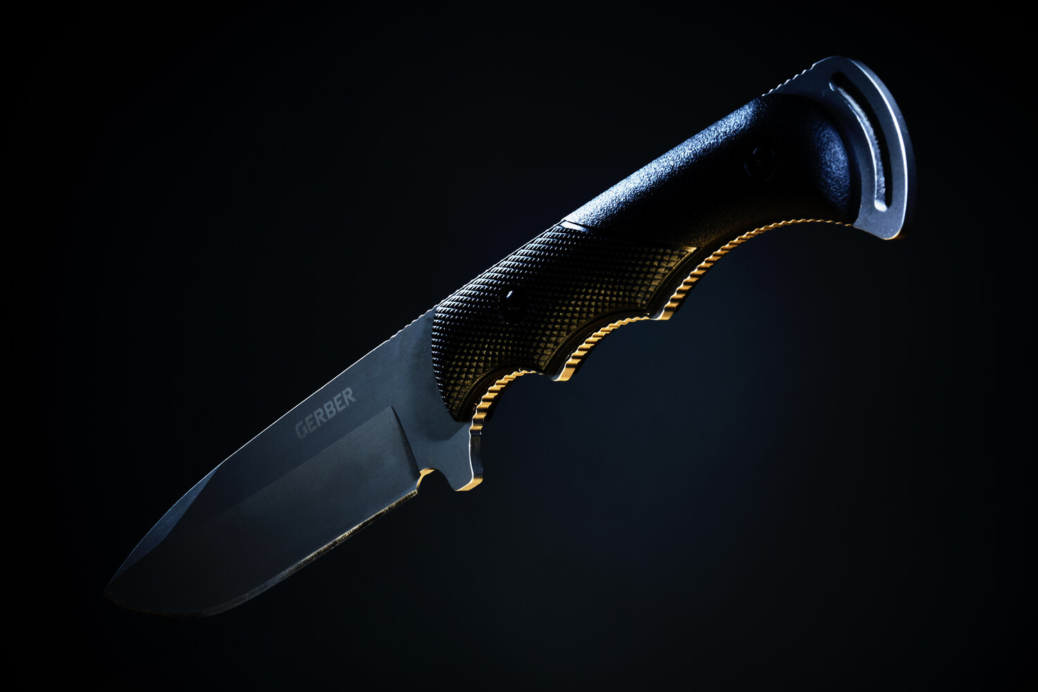 Product photography of knifes